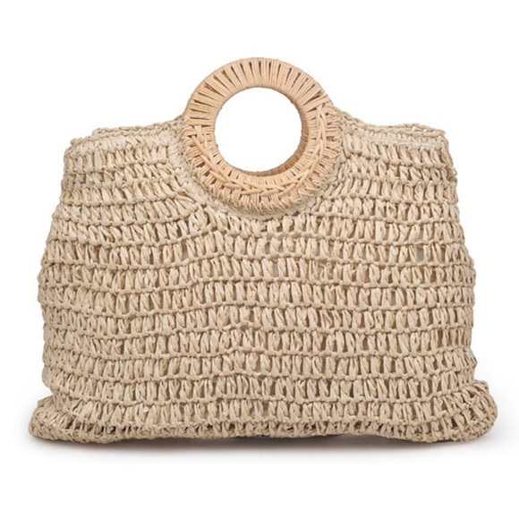 Free People Straw Bag - Picture 2 of 11